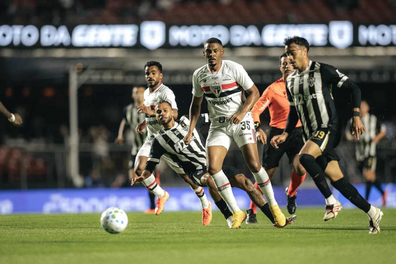 São Paulo x Atlético-MG: veja fotos da partida pelo Brasileirão