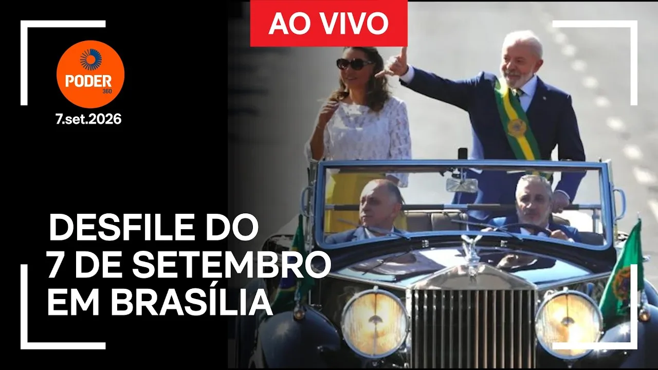 Ao vivo: acompanhe o desfile do 7 de Setembro em Brasília