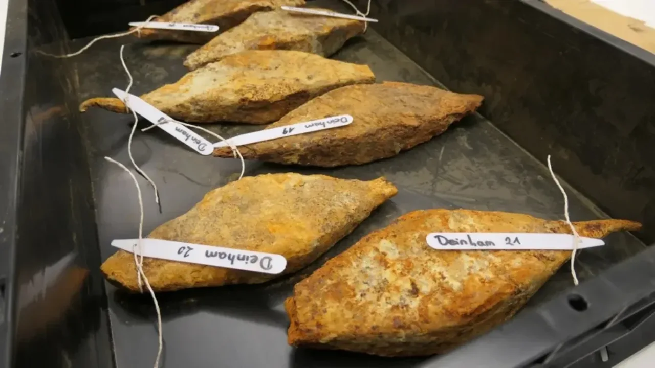 Tesouro de 2 mil anos achado no Danúbio tinha ferro para fabricar 500 espadas
