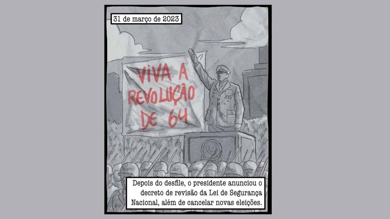 MTST imagina Brasil após golpe de Bolsonaro em série de HQs