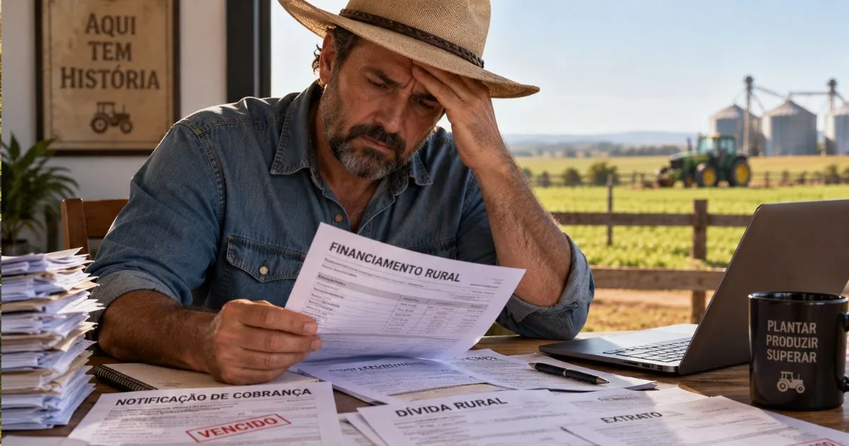 Dívida rural saiu do controle? 7 sinais de que o produtor precisa procurar ajuda jurídica