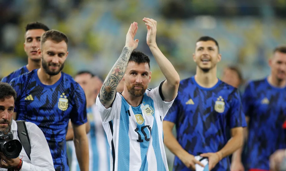 Argentina homenageia Messi após anúncio de aposentadoria: ‘Vou sentir sua falta’
