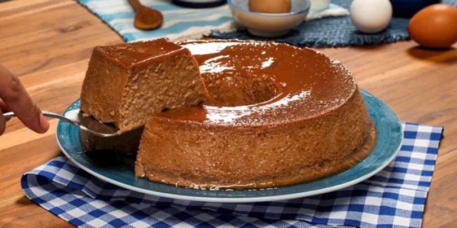 Pudim de café cremoso e fácil