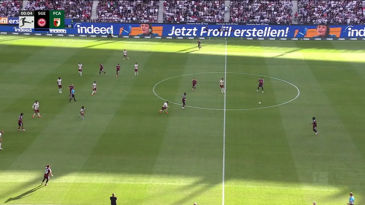 Melhores momentos: Frankfurt 1 x 4 Augsburg pela Alemão