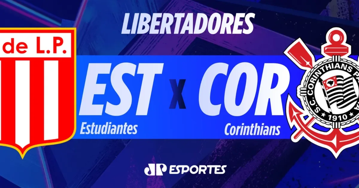 Estudiantes x Corinthians: acompanhe ao vivo a transmissão da Jovem Pan