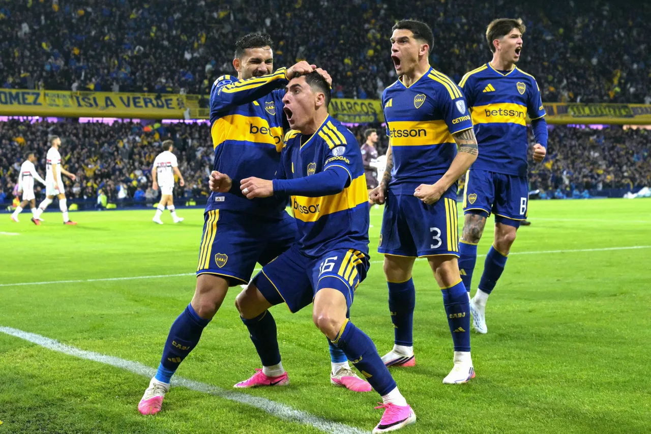 Assista ao gol de Merentiel que deu a vitória ao Boca Juniors diante do São Paulo