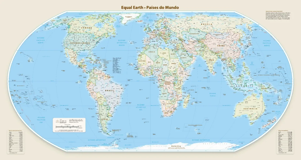 'Projeto ideológico radical': por que os EUA foram o único país a votar contra mudança do mapa-múndi para corrigir distorções na ONU
