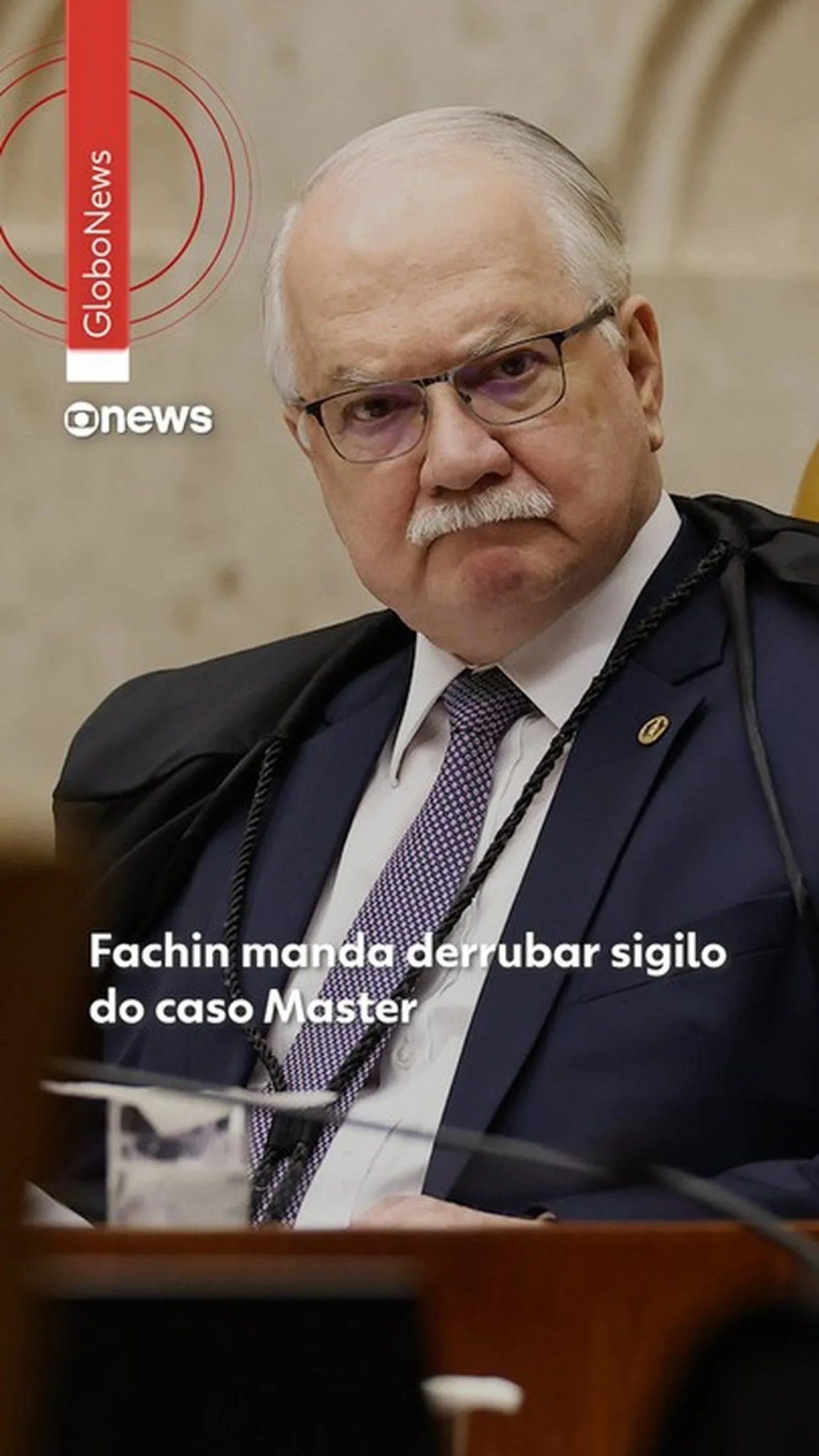 Fachin combinou com Mendonça decisão sobre sigilo do Master