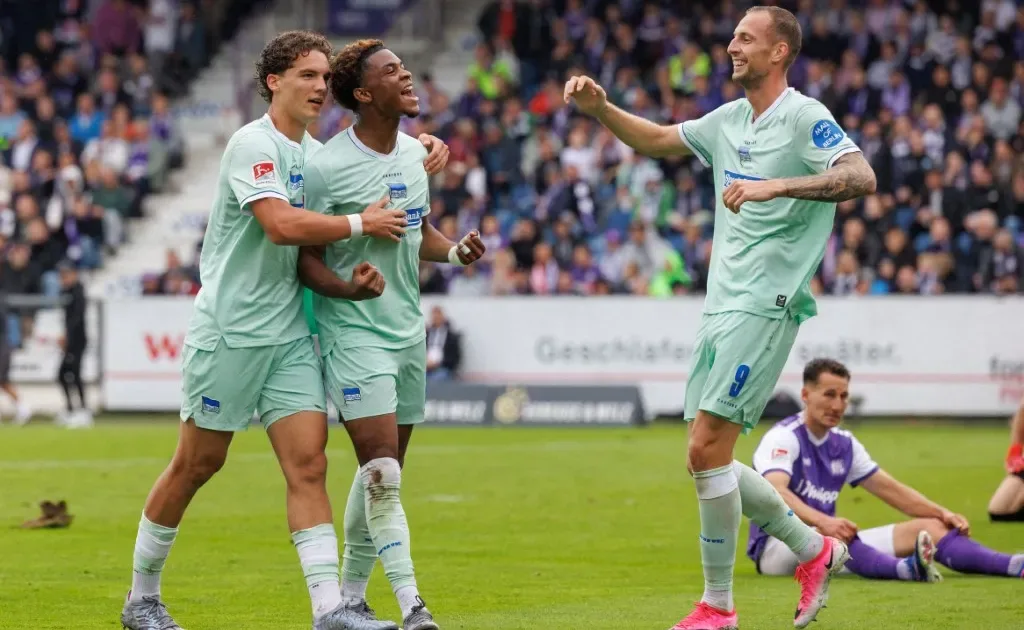 Hertha Berlim vence Osnabrück por 3 a 1 e segue 100% na 2. Bundesliga