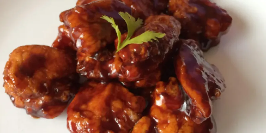 Frango agridoce chinês