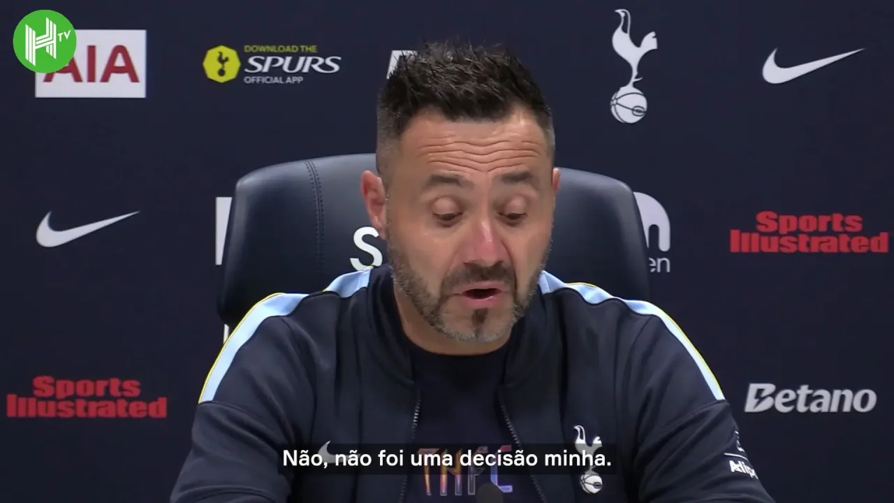 De Zerbi considera normal deixar Richarlison fora da lista do Spurs