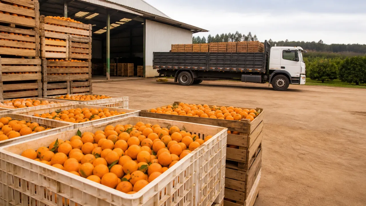 Conab reoferta leilões de apoio ao escoamento da laranja nesta quinta-feira