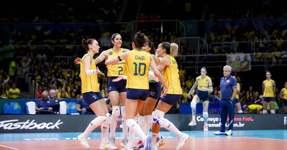 Vôlei feminino: Brasil vence Chile e pega Argentina por vaga em Los Angeles-2028
