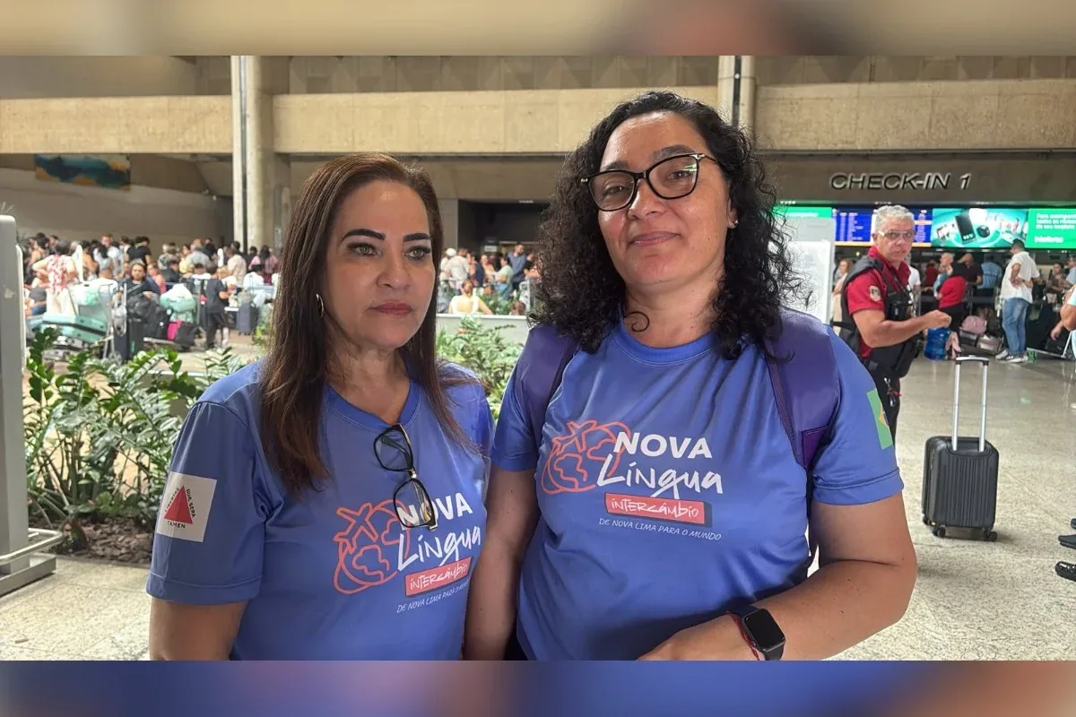 Cerca de 15 estudantes tentam chegar a Madri após voo cancelado em Confins