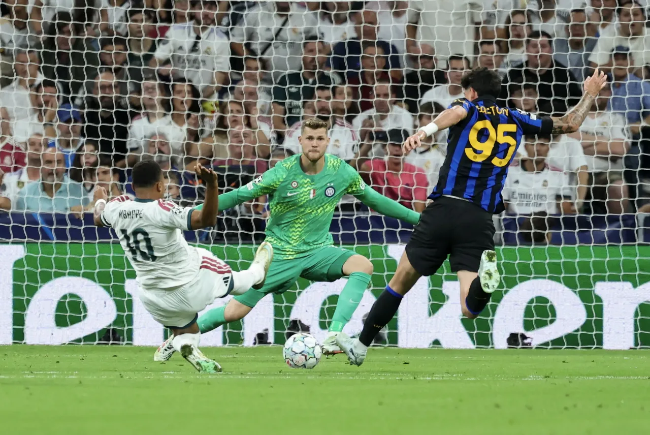 Veja fotos de Real Madrid x Inter de Milão pela Liga dos Campeões