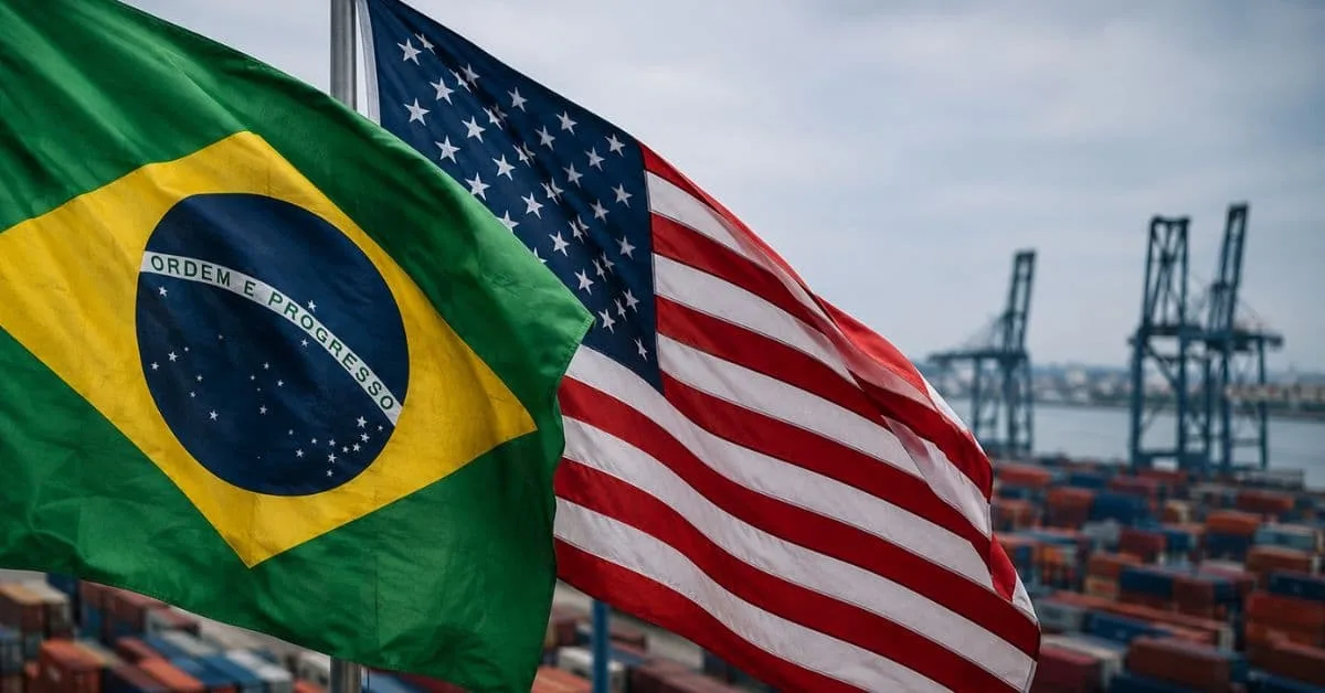 Brasil e EUA marcam reunião presencial para negociar tarifas; veja quando e onde