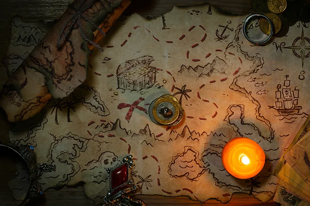 Os piratas realmente enterravam seus tesouros?
