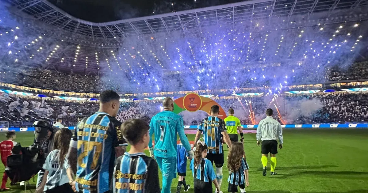 Copa do Brasil: Arena do Grêmio teve recorde histórico de público no GreNal