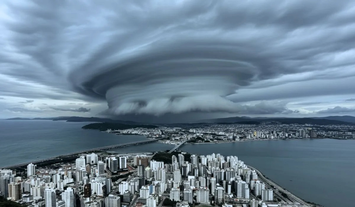 Frente fria traz tempestades, queda brusca de temperatura e geada no fim de semana; veja onde