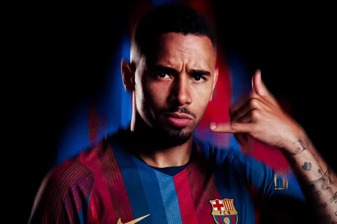 Barcelona anuncia contratação de Gabriel Jesus como novo reforço