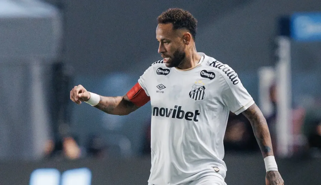 Neymar e Barreal sentem dores e são substituídos no Santos em decisão contra o Palmeiras