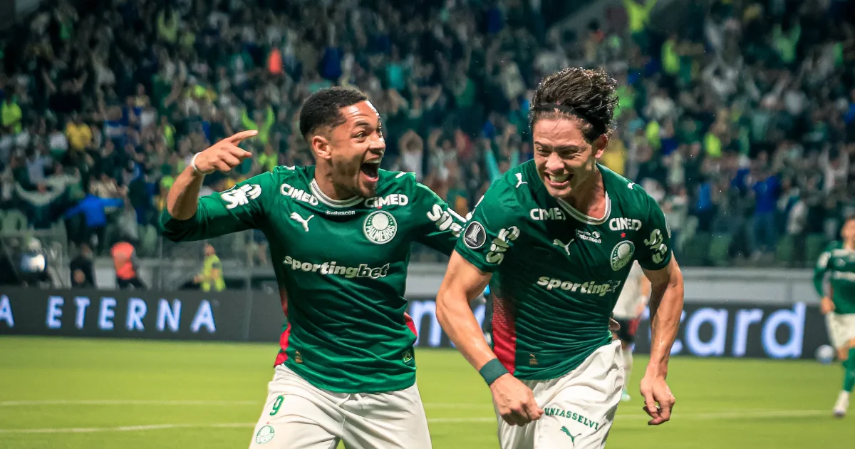 Palmeiras vence LDU em casa e larga na frente nas quartas pela Libertadores