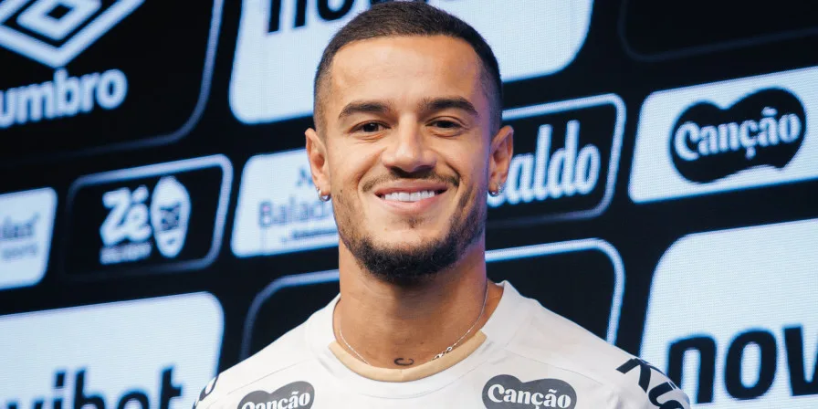 VÍDEO: Philippe Coutinho revela motivação em chegada ao Santos: "Voltar a ser alegre"