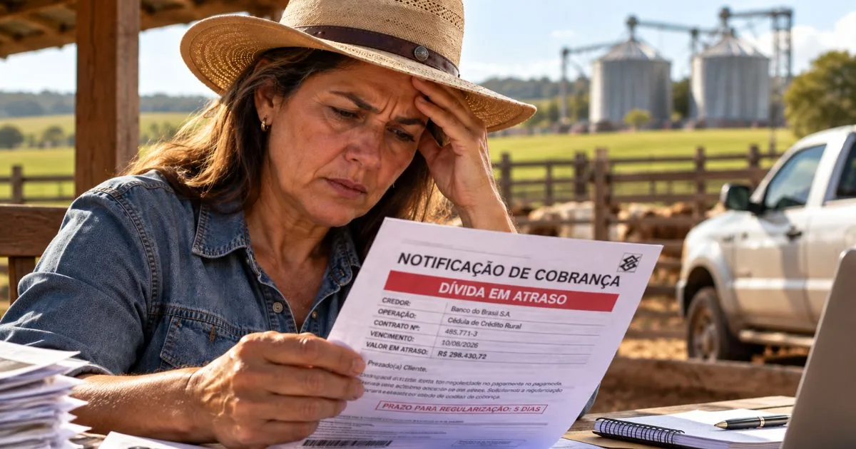 Banco começou a cobrar? Veja o que o produtor deve fazer antes de receber uma execução