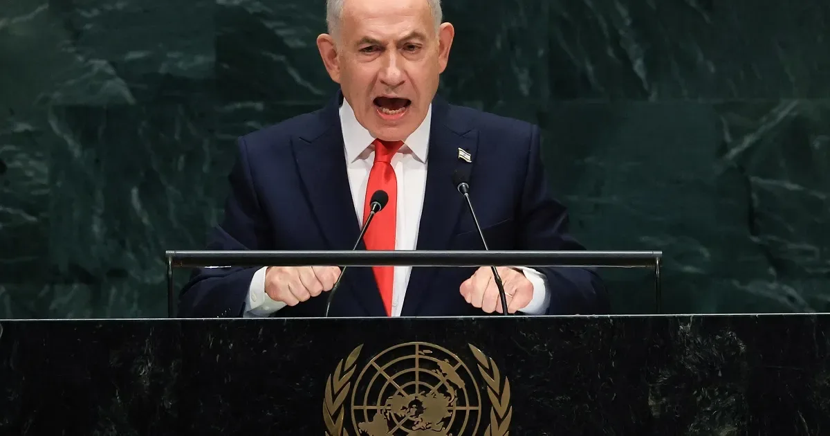 Dezenas de delegados deixam plenário da ONU durante discurso de Netanyahu