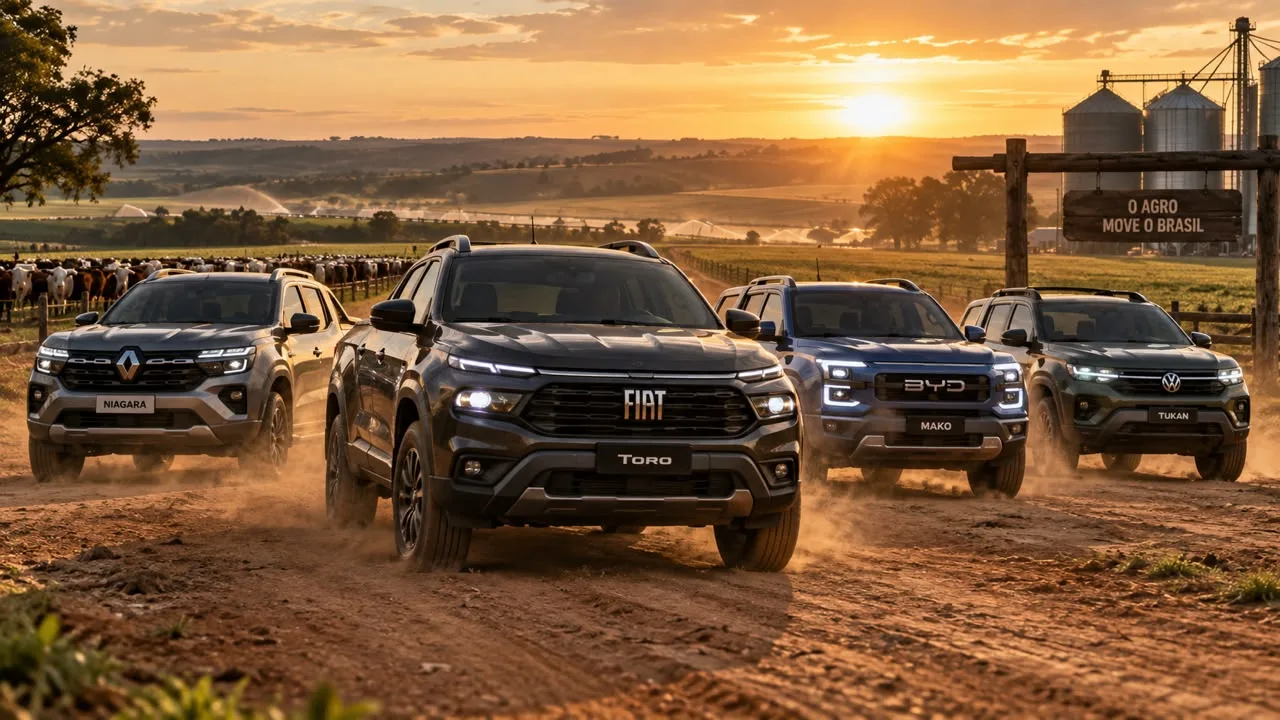 Três novas rivais chegam para desafiar o reinado da Fiat Toro e “guerra” das picapes esquenta