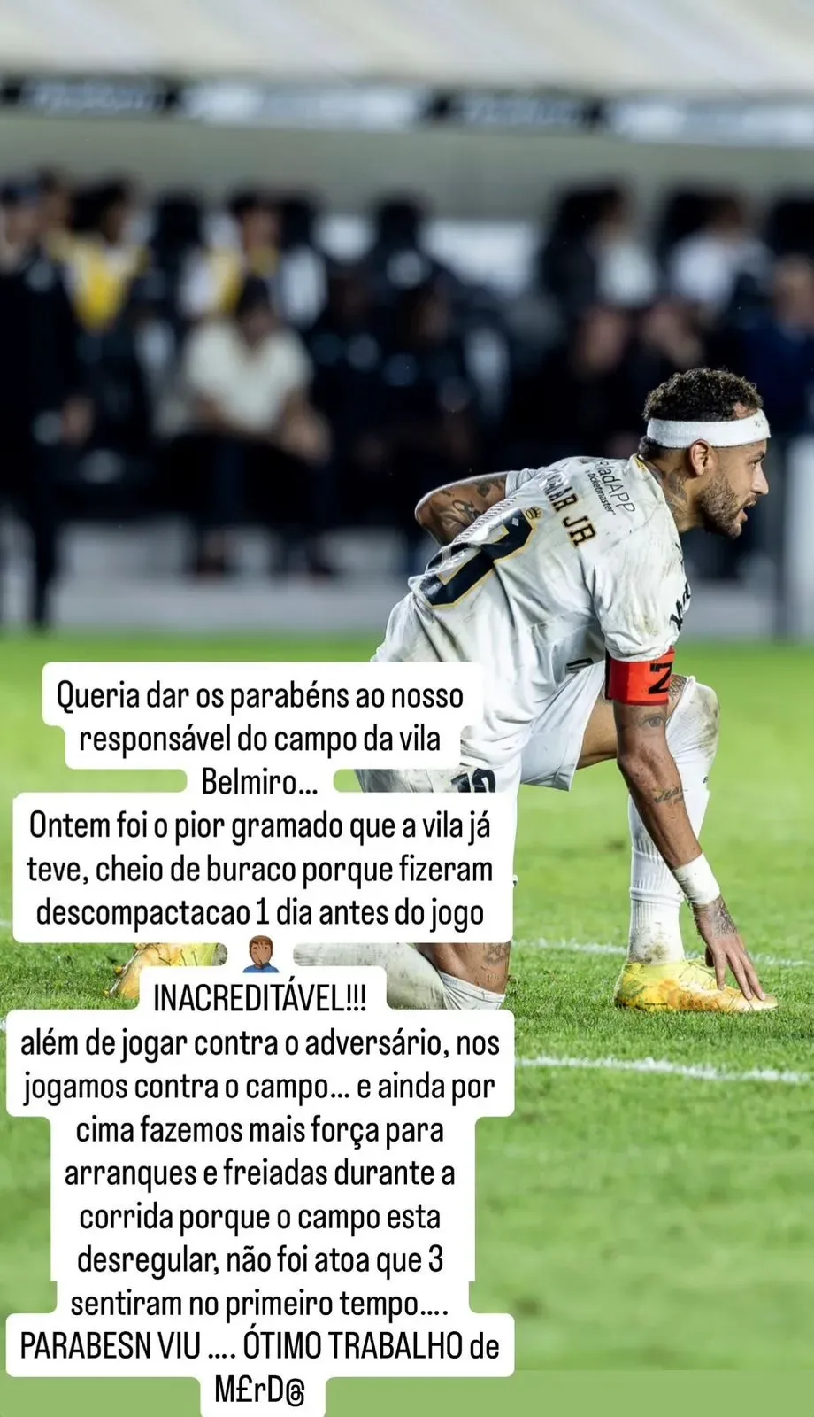 Neymar está abalado por nova lesão; exame será nesta sexta