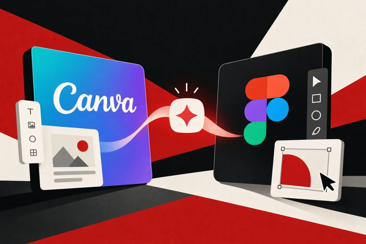 Como designers estão usando Canva e Figma com IA sem perder o controle criativo