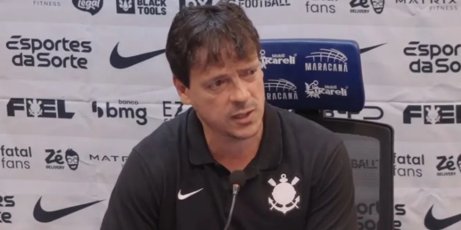 VÍDEO: Fernando Diniz revela incômodo com sequência negativa do Corinthians no Brasileirão