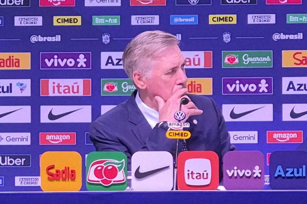 Com muitos novatos, Ancelotti convoca Seleção para amistosos