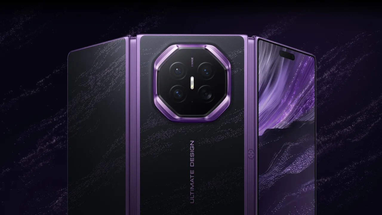 Huawei lança Mate XT 2 com nova dobra e tela de privacidade