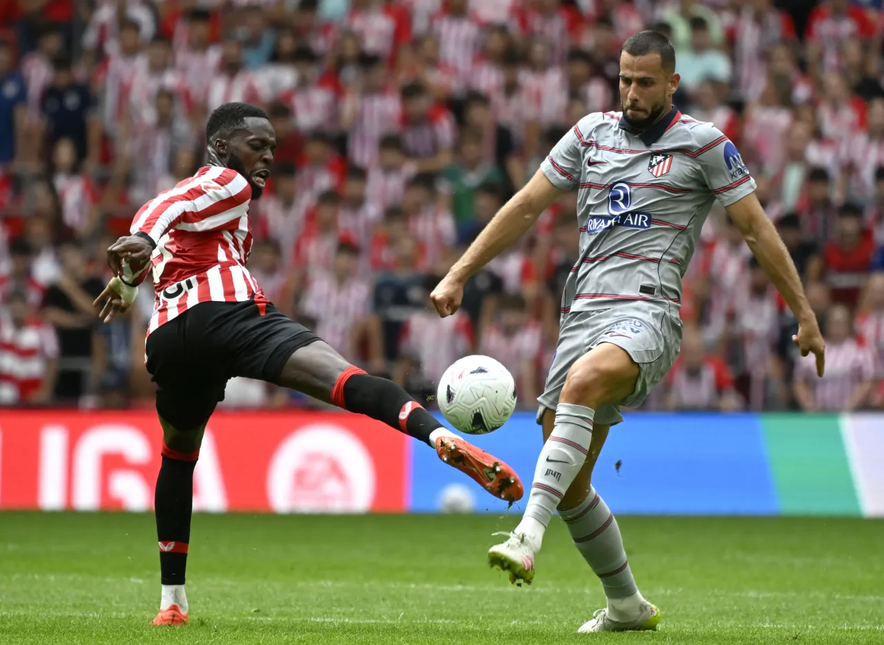 Veja as fotos do confronto entre Athletic Bilbao e Atlético de Madrid
