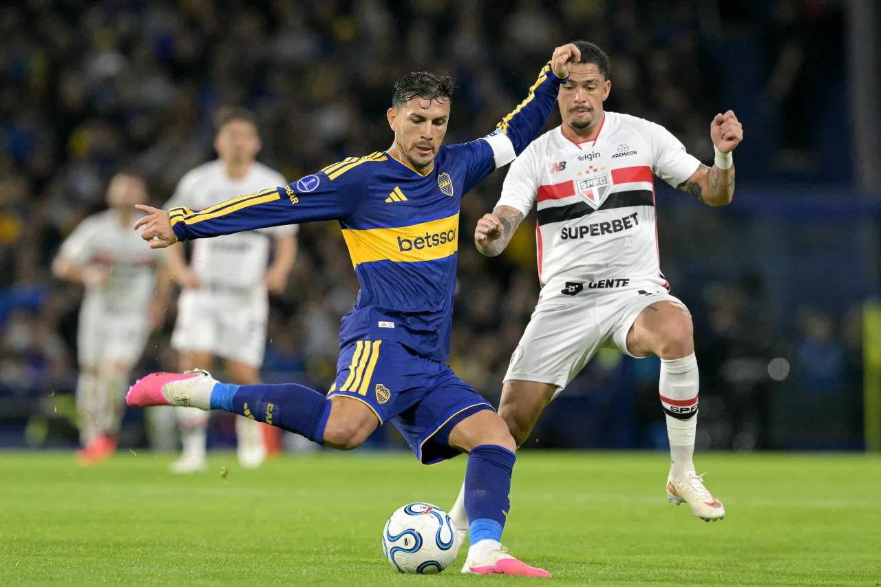 Fez falta! Luciano recebe livre na área, mas desperdiça a melhor chance do São Paulo contra o Boca; veja