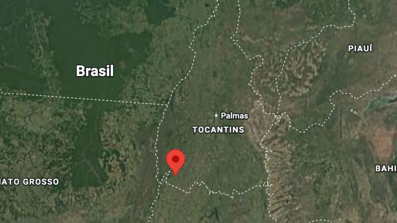 Tremor de magnitude 3,7 é registrado no Tocantins