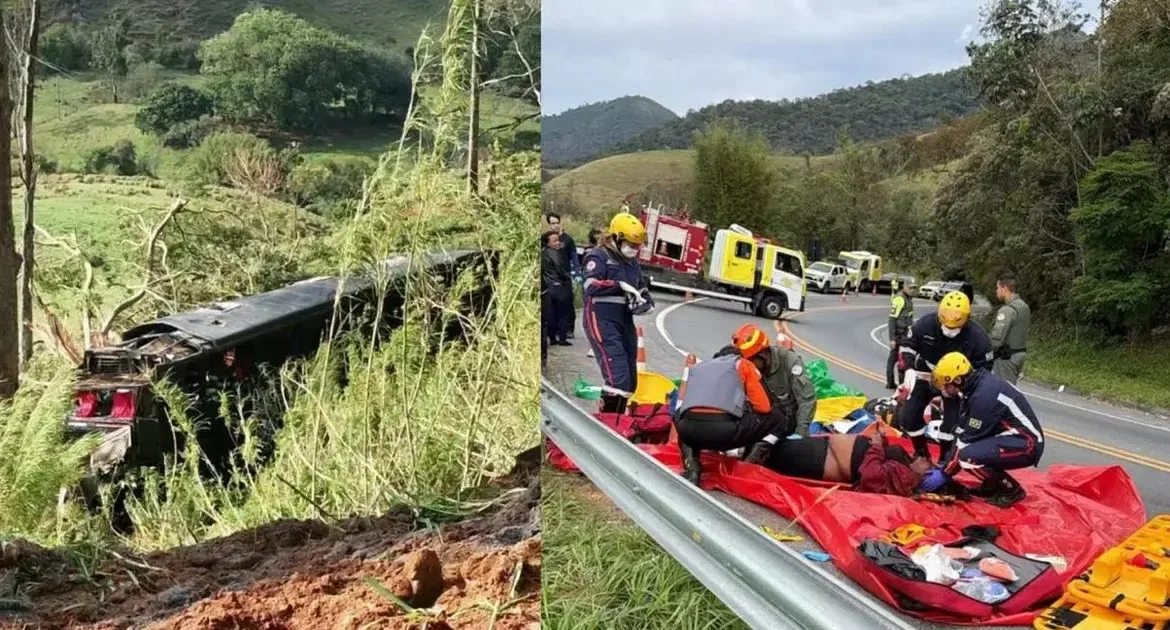 Ônibus de acidente em Cruzeiro (SP) com 6 mortos estava com documento vencido