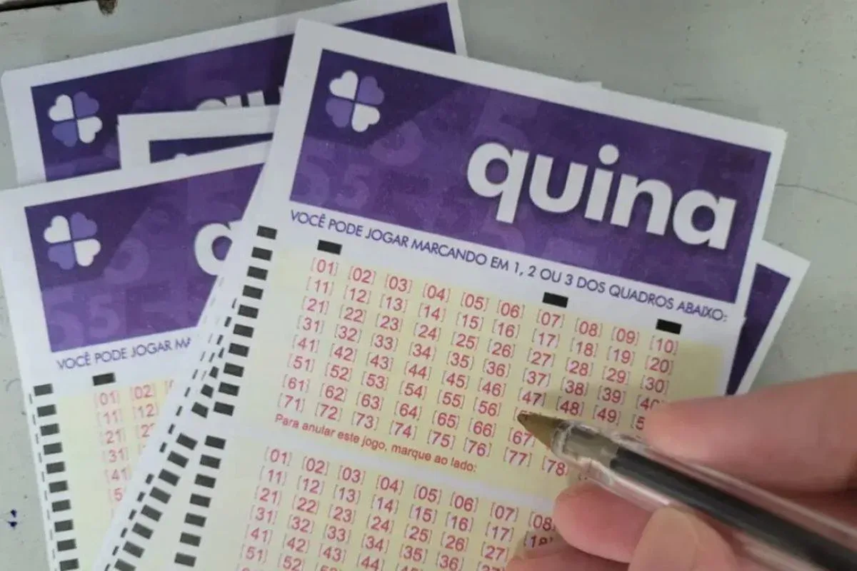 Quina 7129 sorteia prêmio de R$ 11,5 milhões hoje (28/9). Veja resultado