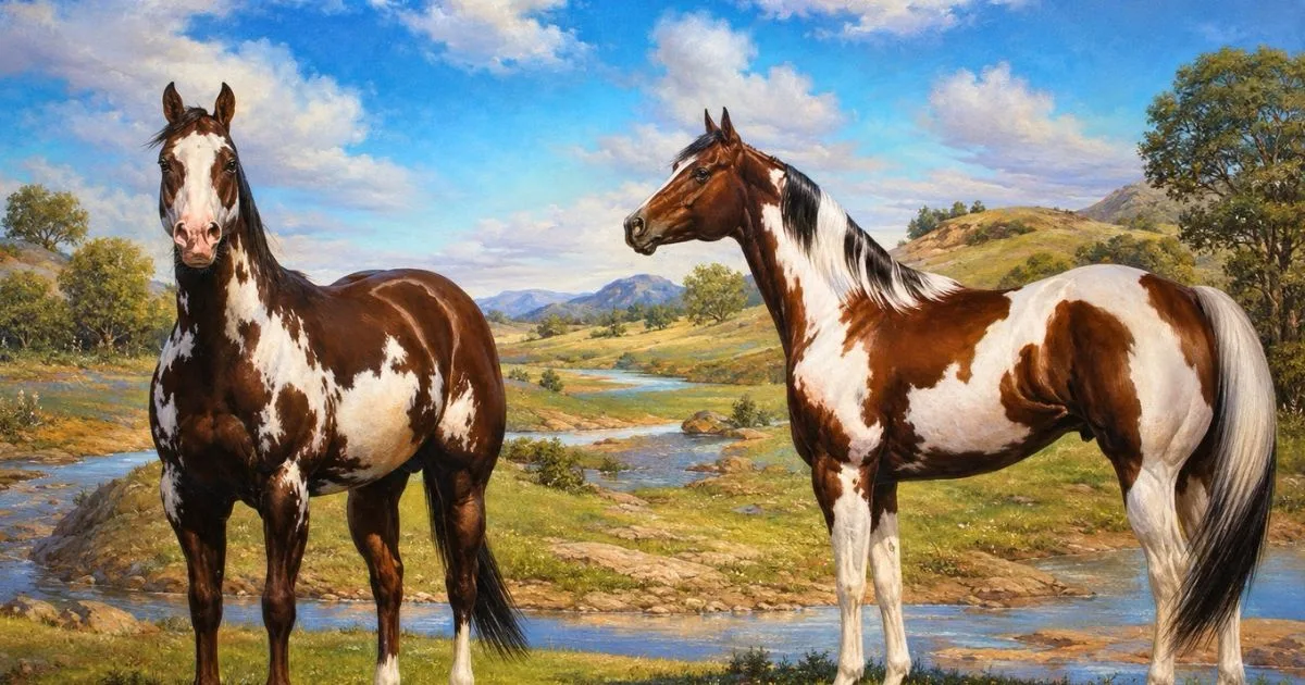 O quadro que definiu o “Paint Horse ideal” e une Brasil e Estados Unidos há décadas