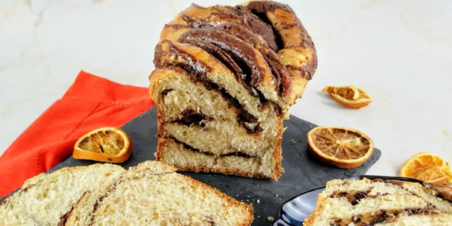 Receita de Babka Recheada com Brigadeiro