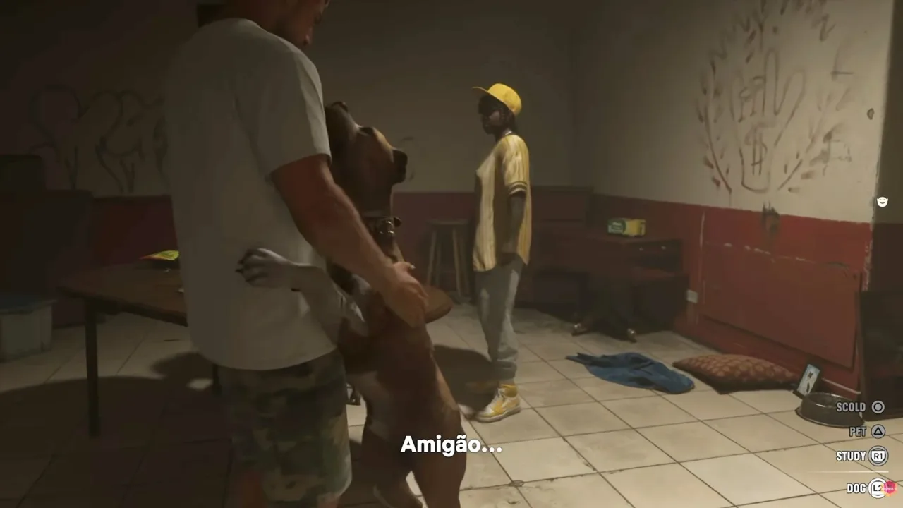 GTA 6 permitirá fazer carinho no cachorro e jogar cocô nas pessoas