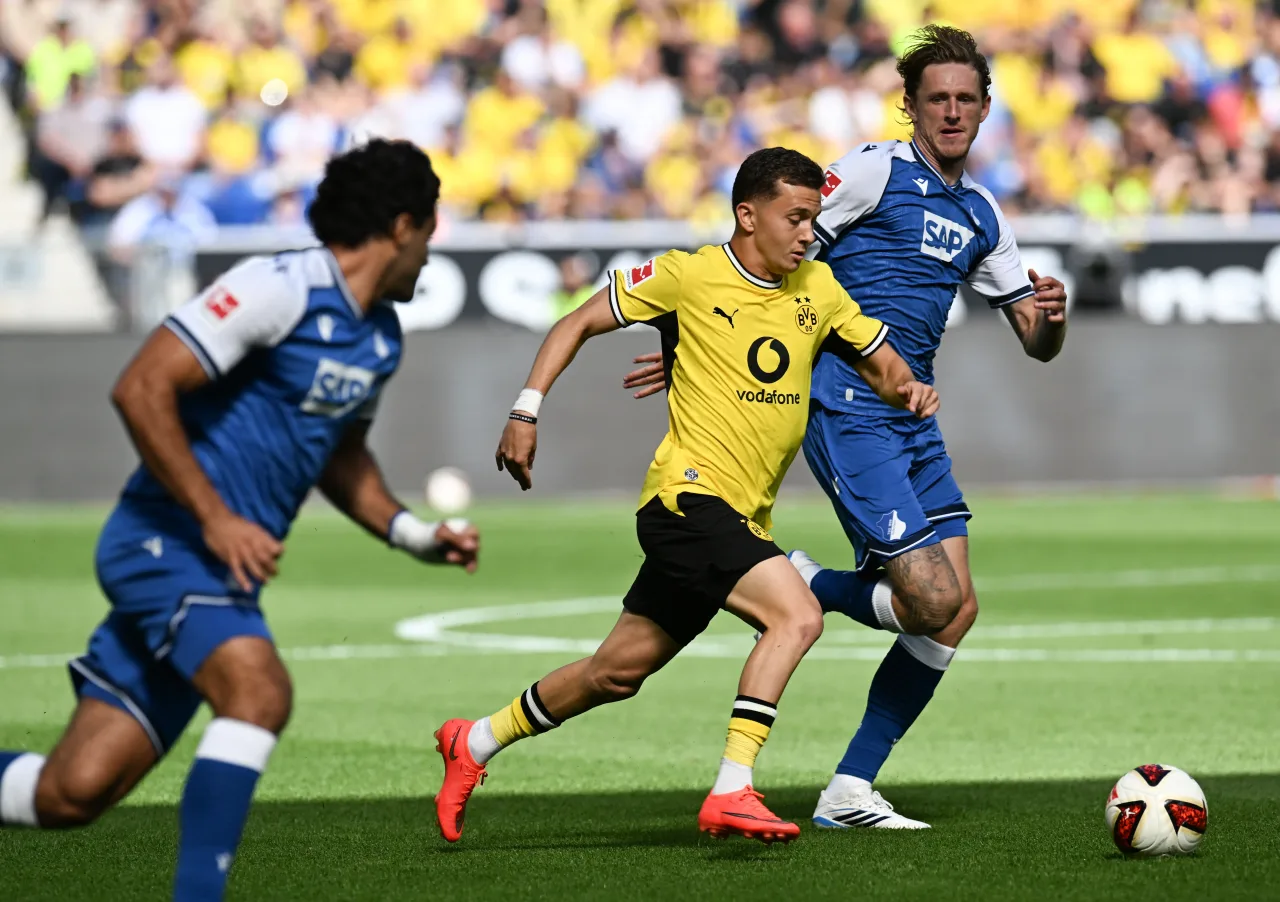 Veja fotos de Hoffenheim x Borussia Dortmund pelo Campeonato Alemão