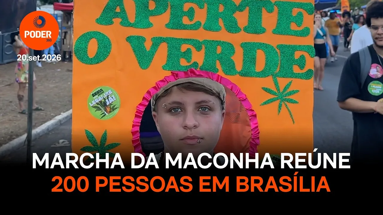 Veja como foi a Marcha da Maconha em Brasília