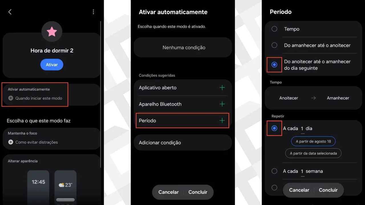 Bateria sumindo à noite? Truque no Galaxy zera consumo enquanto você dorme
