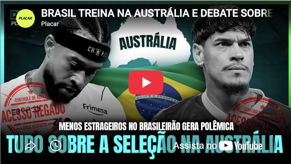 Debate PLACAR discute polêmica da redução de estrangeiros no Brasileirão; assista