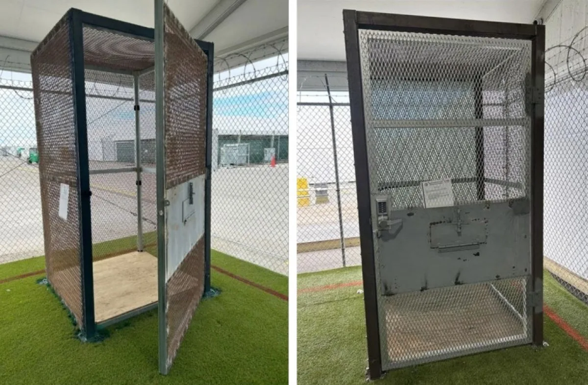 Detidos em "Alcatraz dos Jacarés" ficavam em celas do tamanho de uma cabine telefônica