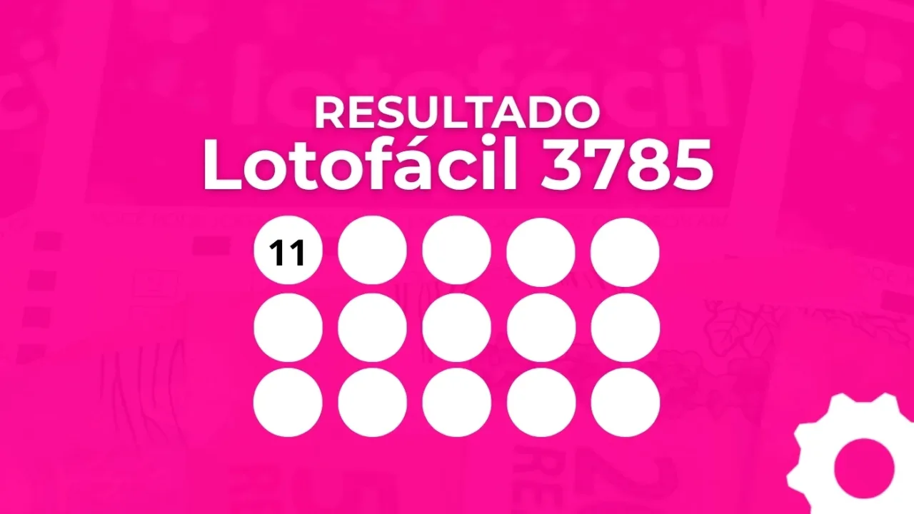 Resultado Lotofácil 3785: prêmio de R$ 2 milhões será sorteado nesta segunda-feira (21)