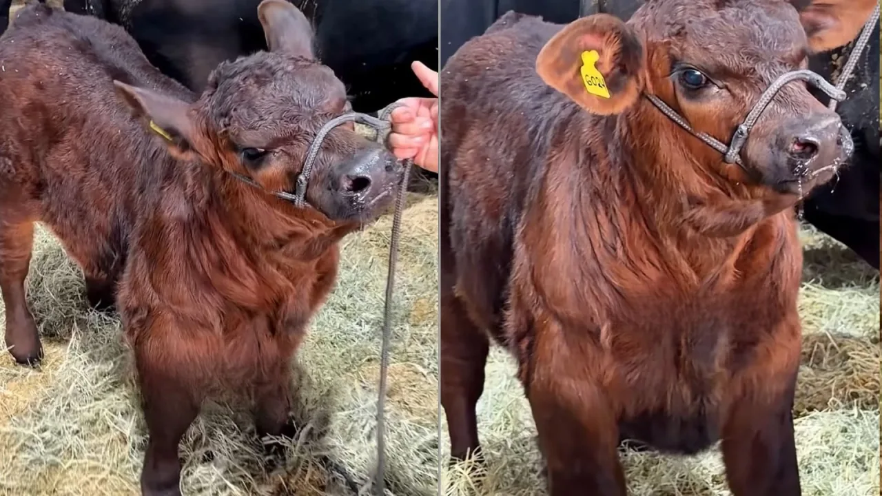 Terneiro de apenas 30 dias chama atenção ao marcar 115 kg na Expointer